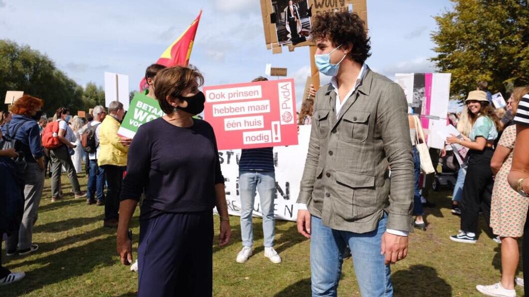 Woonprotest in Amsterdam