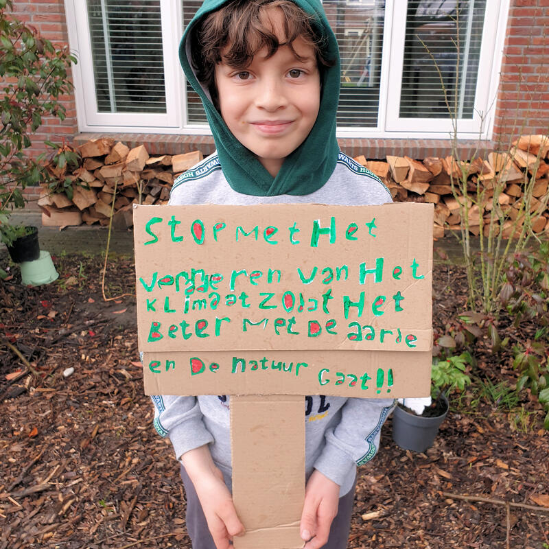 Ines Sanchez roept om te stoppen met het veranderen van het klimaat